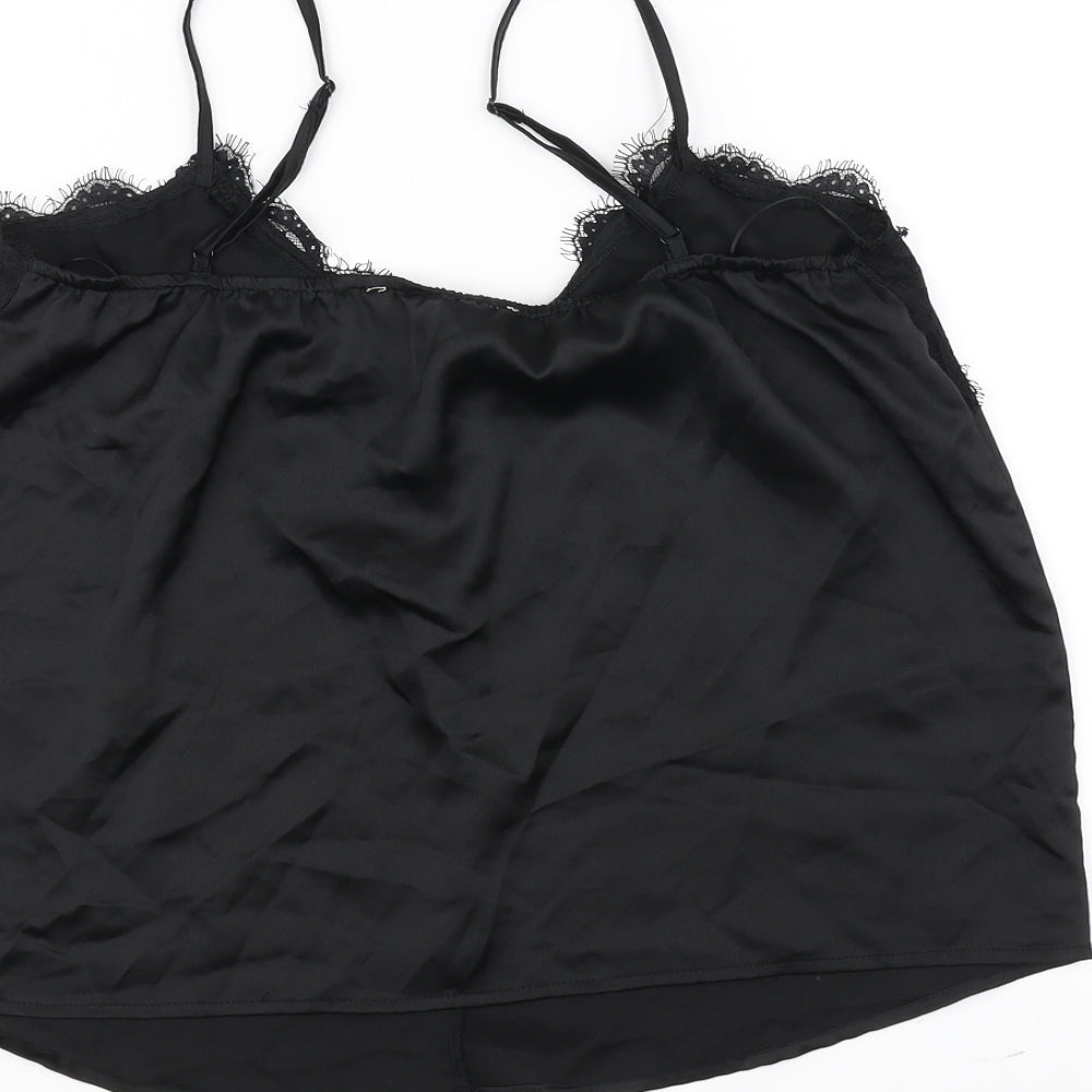Outrageous Fortune Womens Black   Basic Blouse Size 10