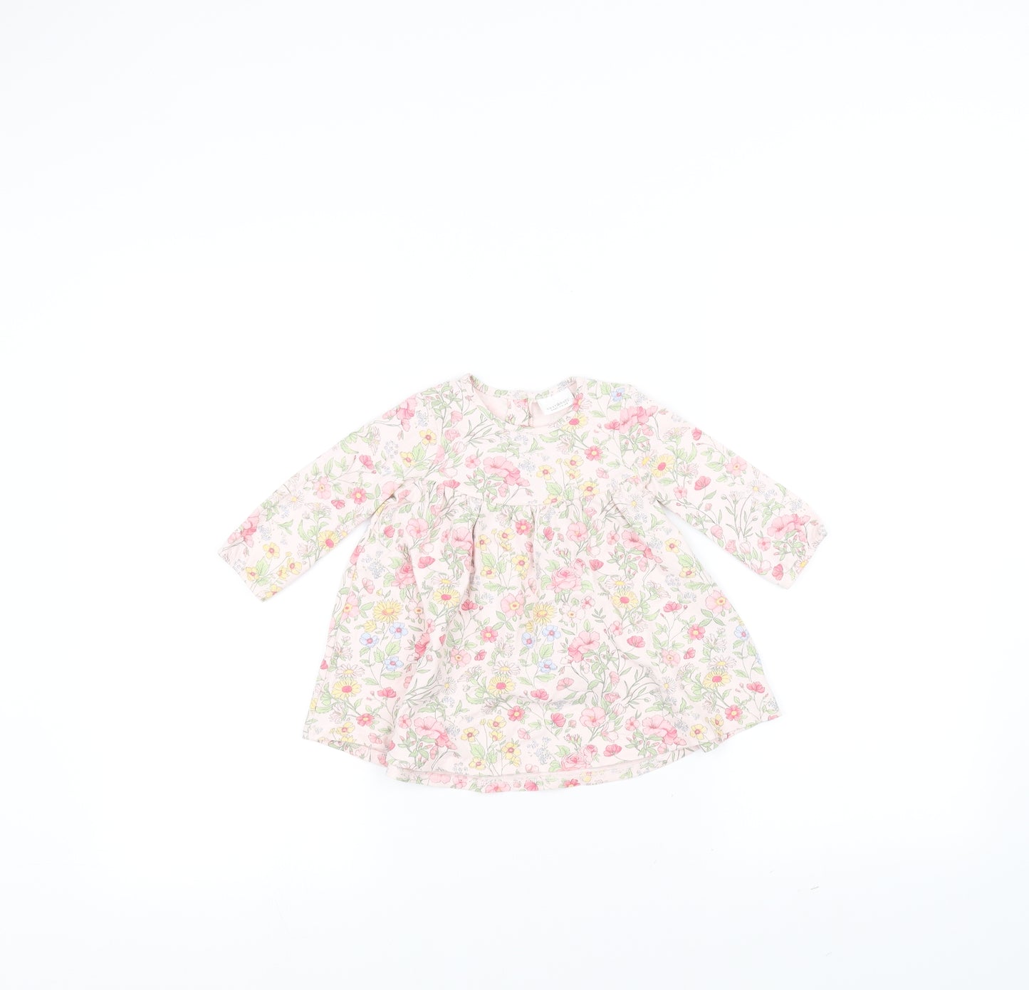 NEXT Girls Pink Floral  A-Line  Size 3-6 Months
