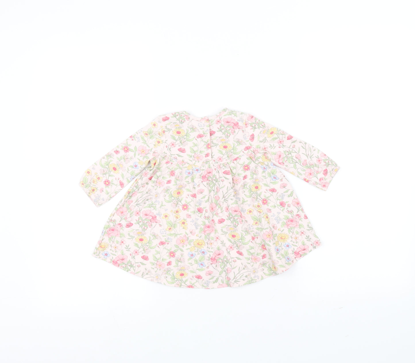 NEXT Girls Pink Floral  A-Line  Size 3-6 Months