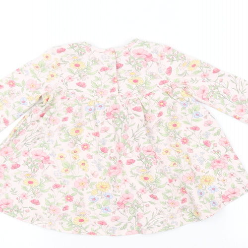 NEXT Girls Pink Floral  A-Line  Size 3-6 Months