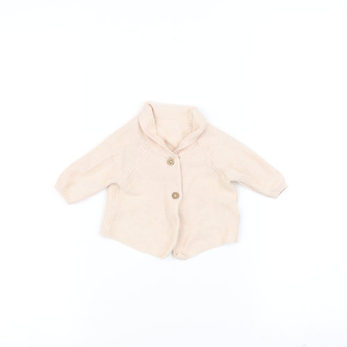 Marks and Spencer Girls Pink   Jacket  Size 0-3 Months