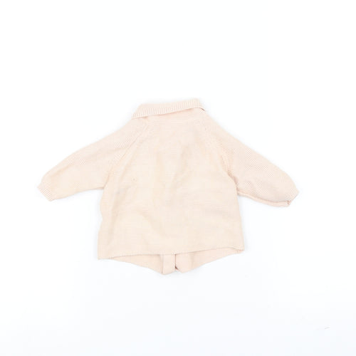 Marks and Spencer Girls Pink   Jacket  Size 0-3 Months