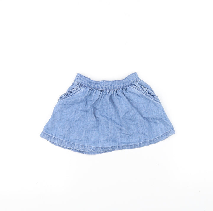 NEXT Girls Blue   A-Line Skirt Size 6-9 Months