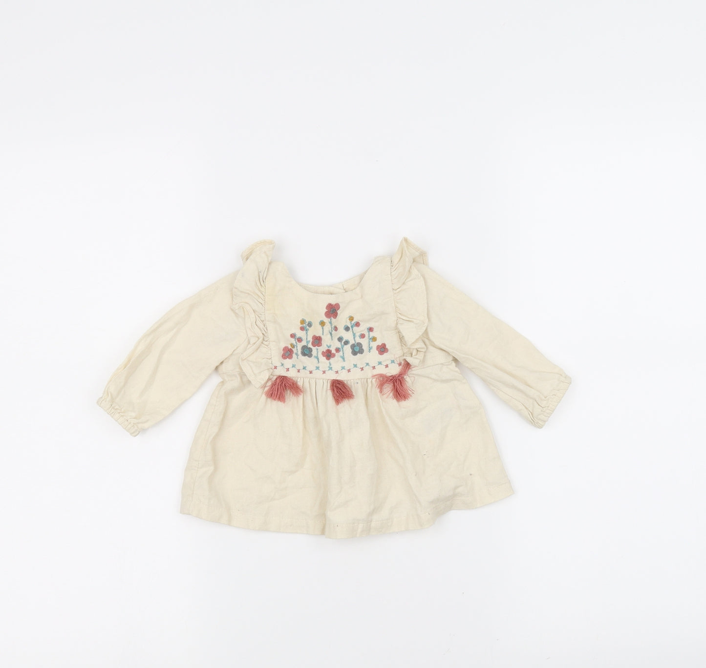 Marks and Spencer Girls White   A-Line  Size 0-3 Months