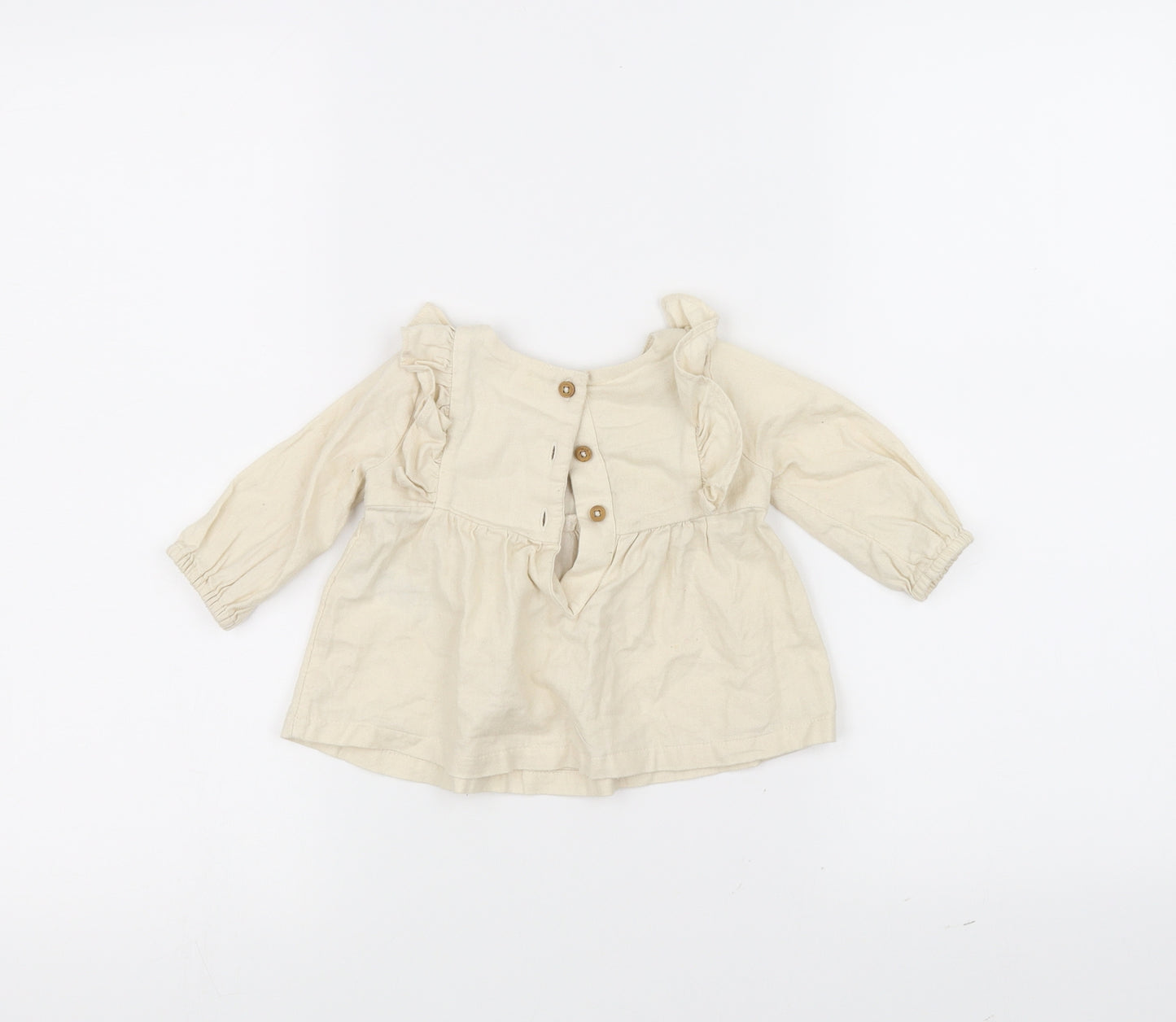 Marks and Spencer Girls White   A-Line  Size 0-3 Months