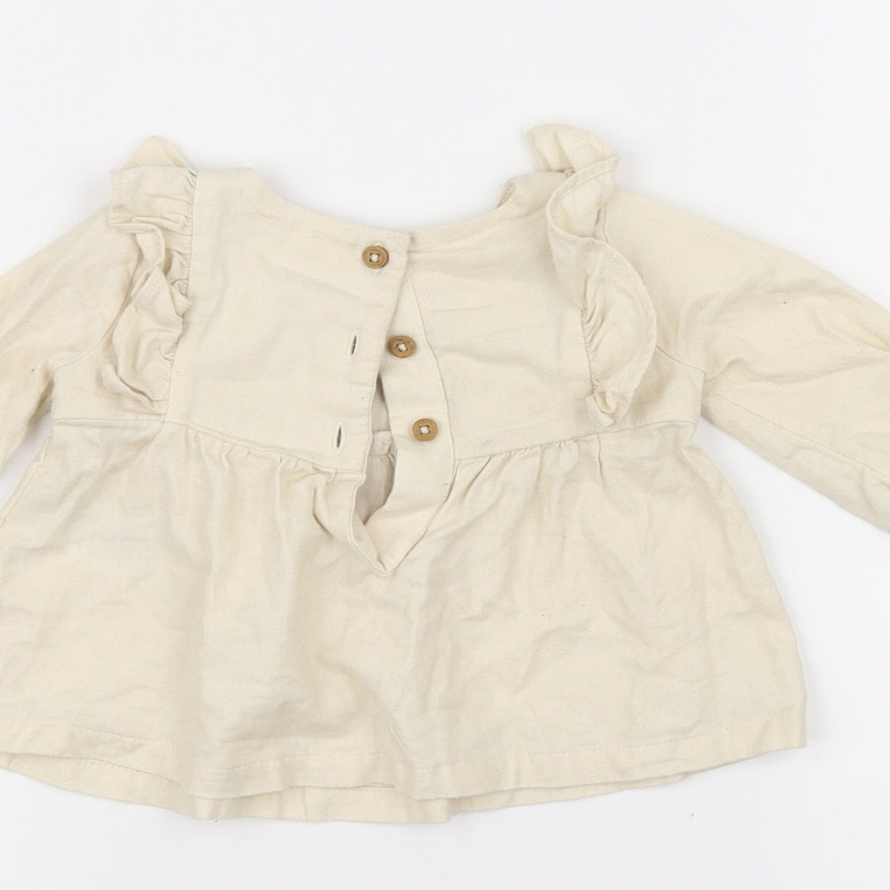 Marks and Spencer Girls White   A-Line  Size 0-3 Months