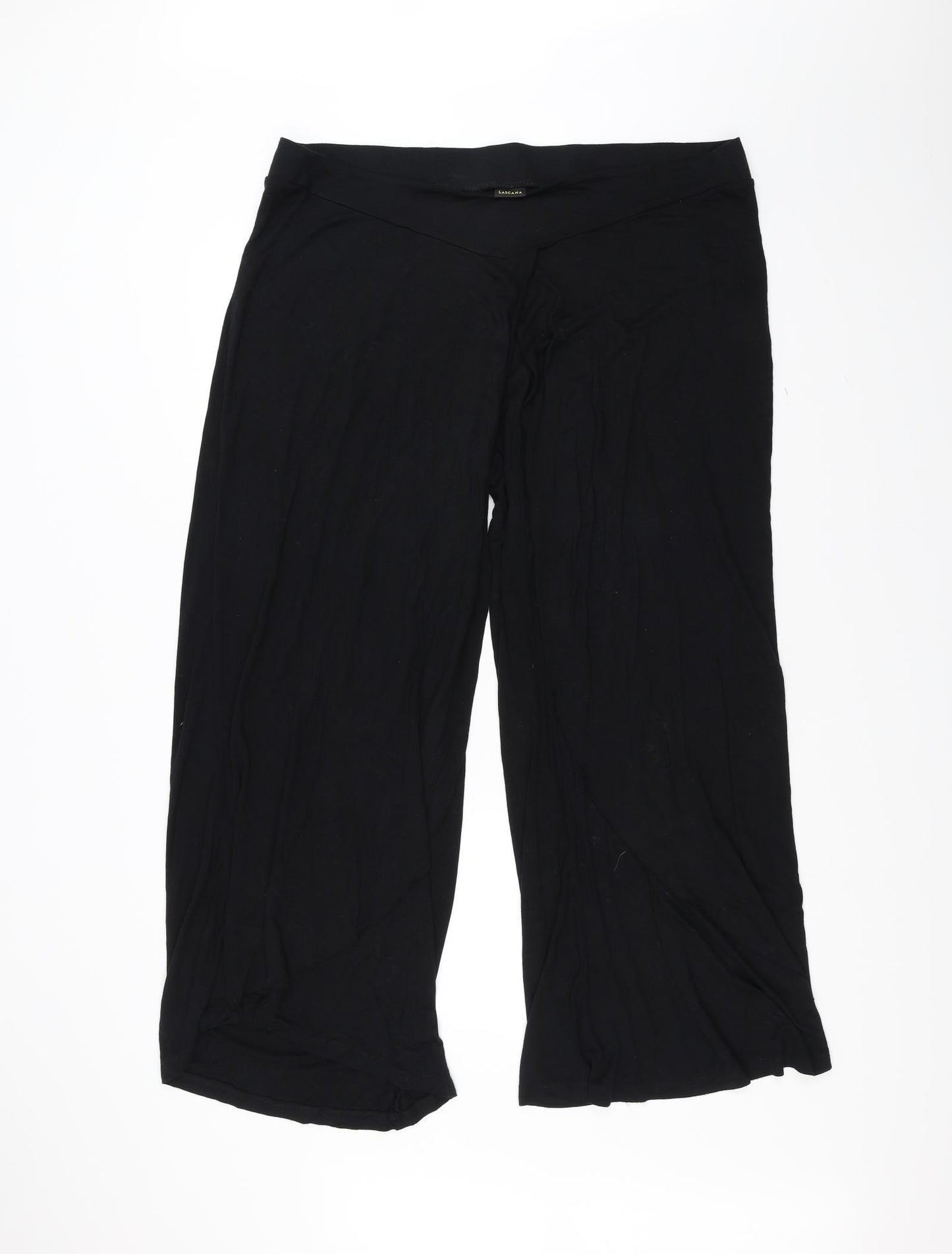 LASCANA Womens Black   Windbreaker Leggings Size 20 L26 in