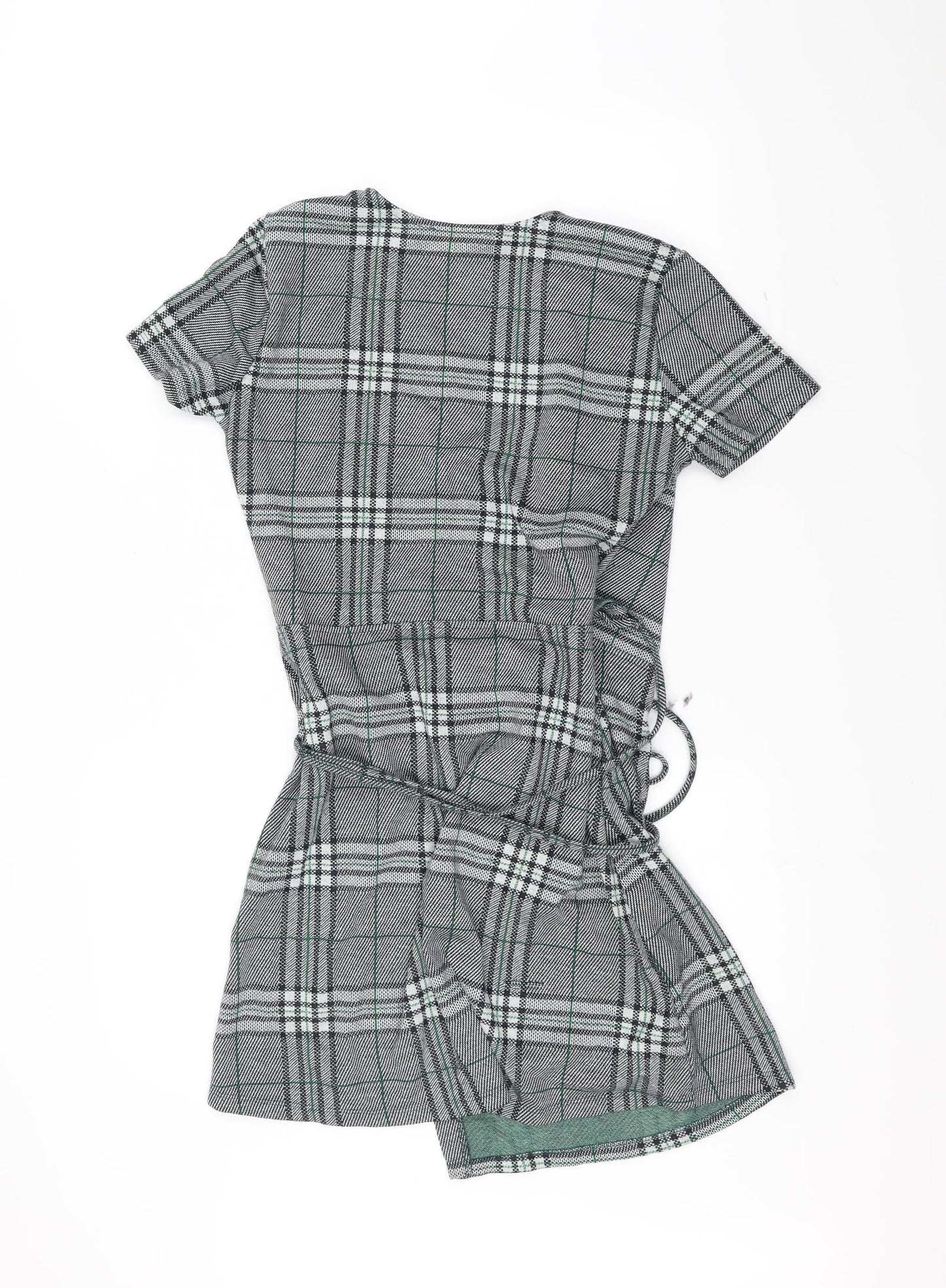 Zara Womens Black   Wrap Dress  Size M  - Belted