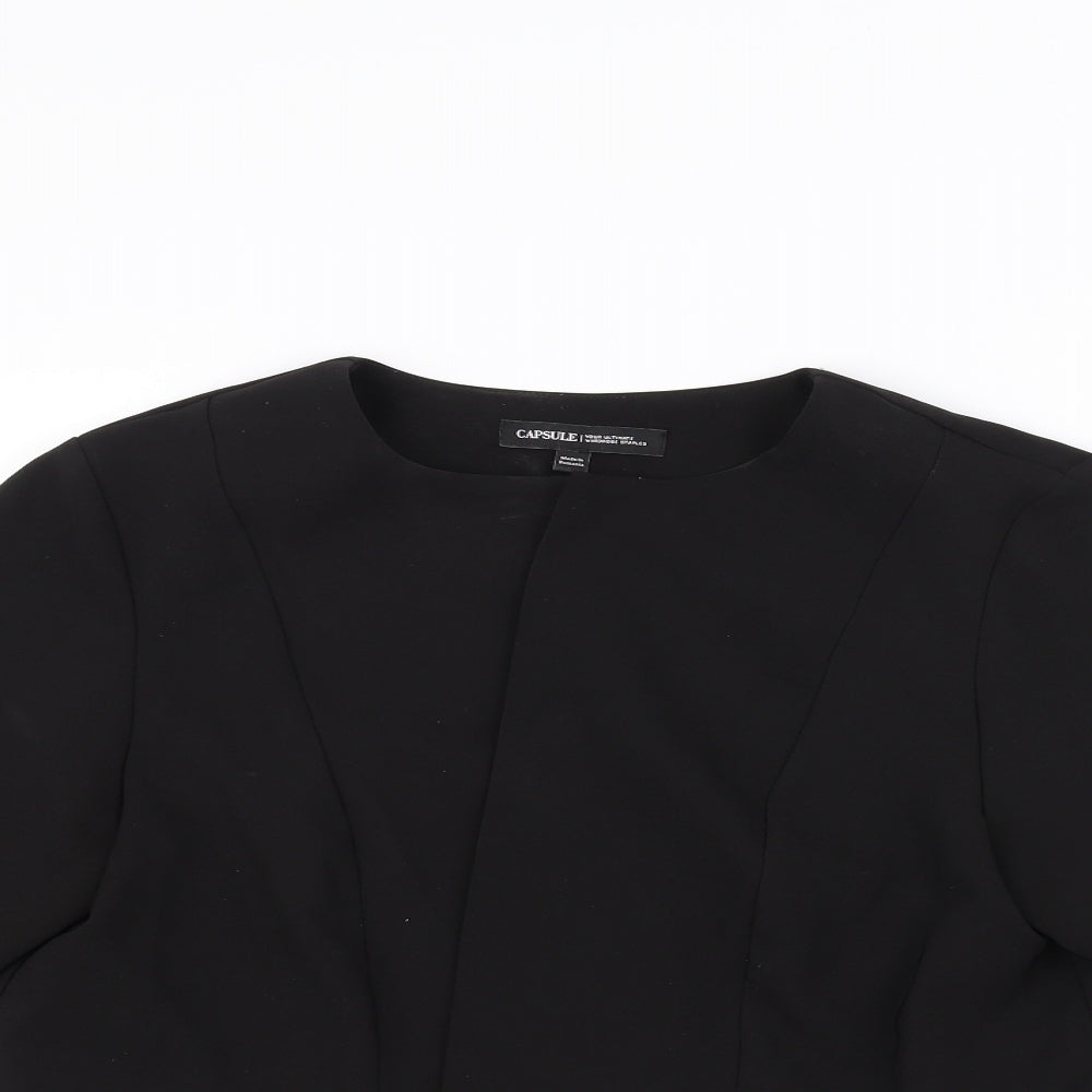 CAPSULE Womens Black   Jacket  Size 14
