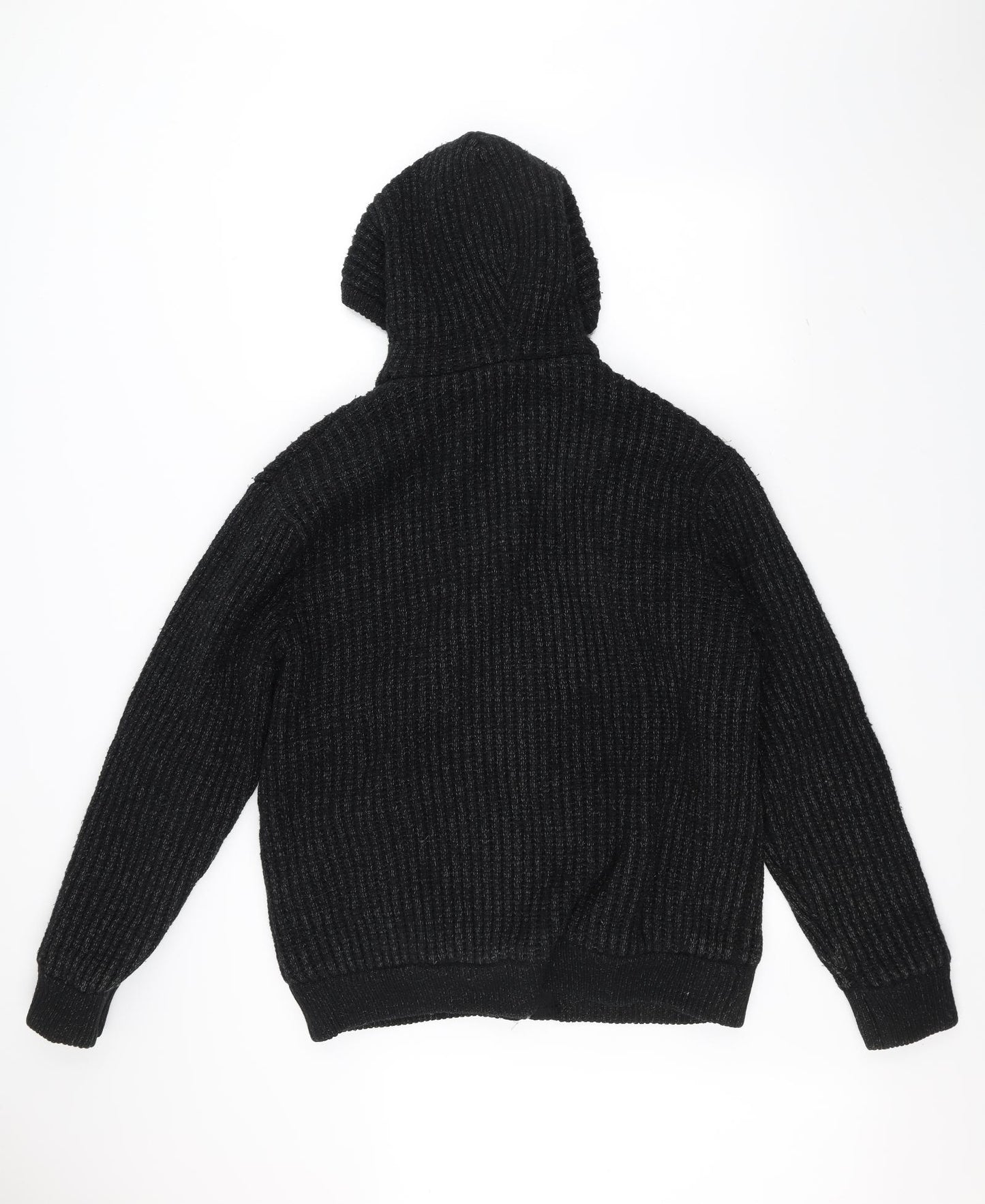 NEXT Mens Black  Knit Jacket  Size XL