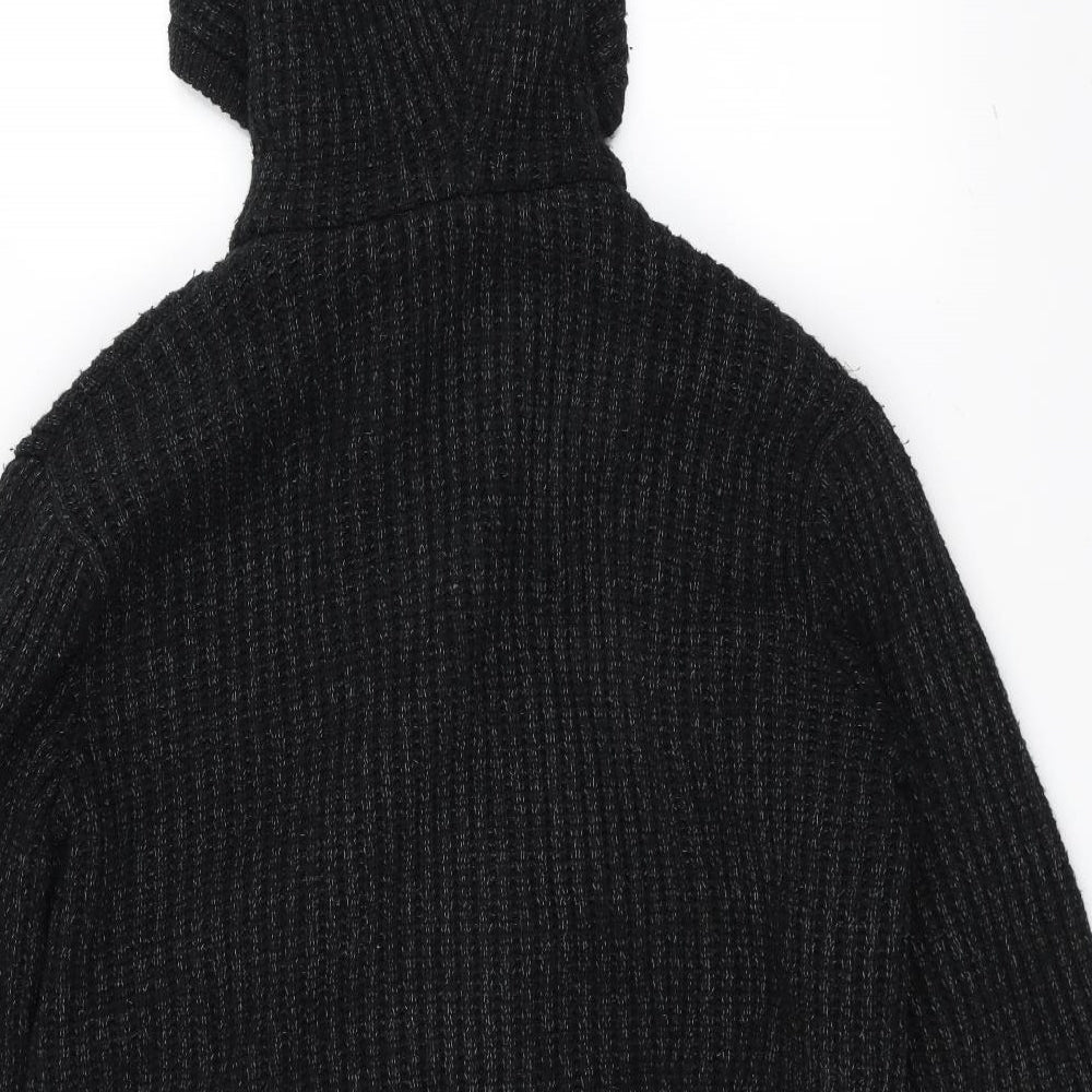 NEXT Mens Black  Knit Jacket  Size XL