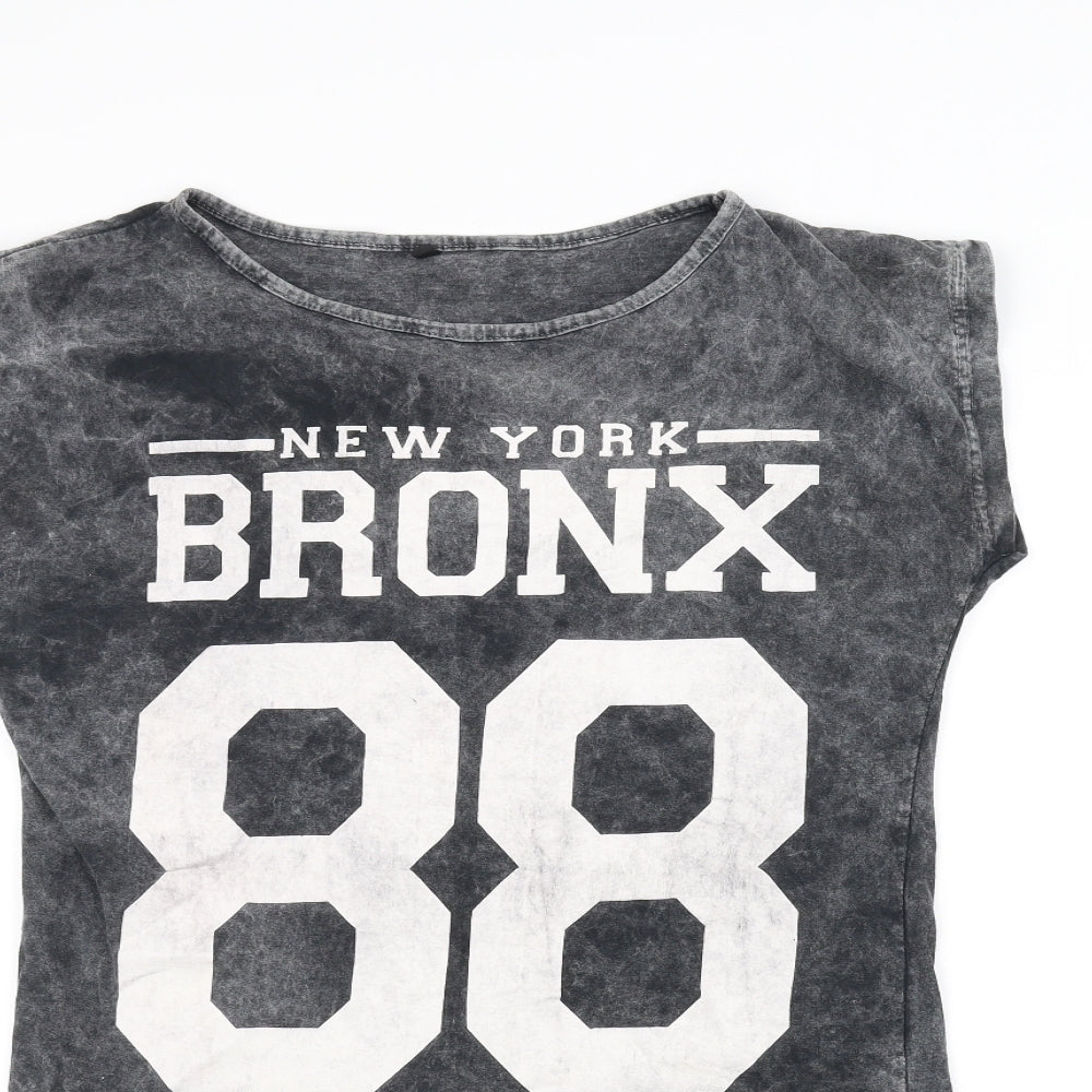 Preworn Womens Black   Basic T-Shirt Size L