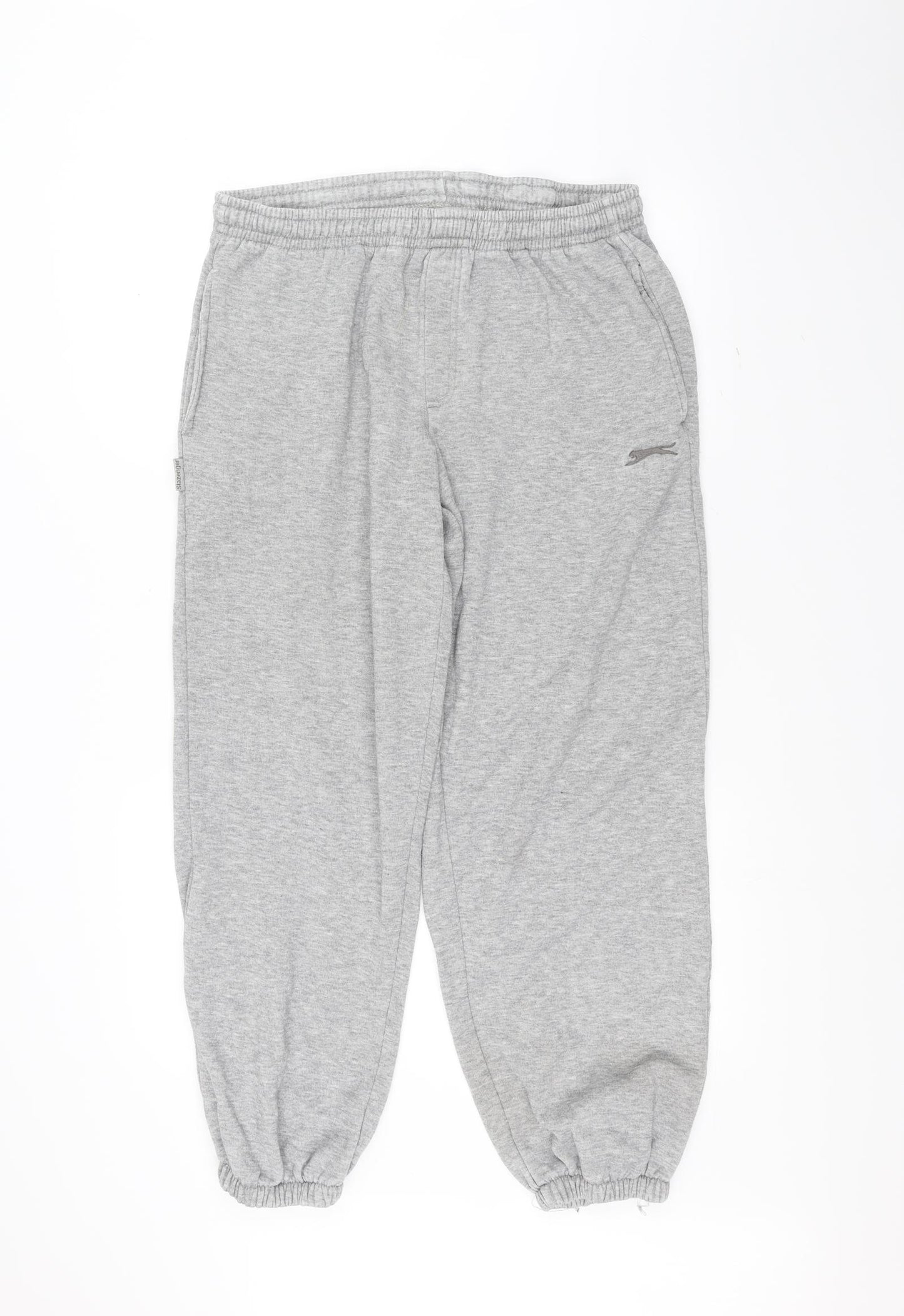 Slazenger Mens Grey   Sweatpants Trousers Size M L24 in