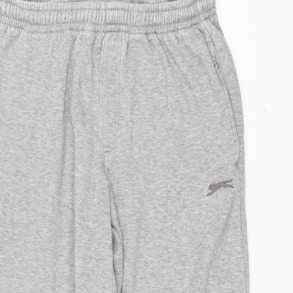 Slazenger Mens Grey   Sweatpants Trousers Size M L24 in