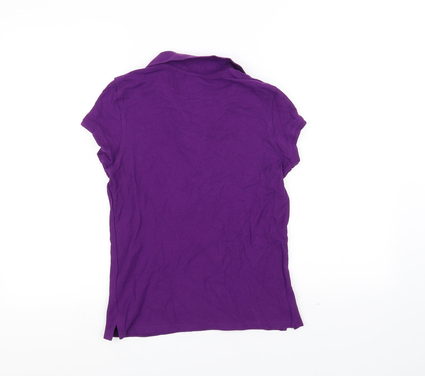 Killer Whale Womens Purple   Basic Polo Size S