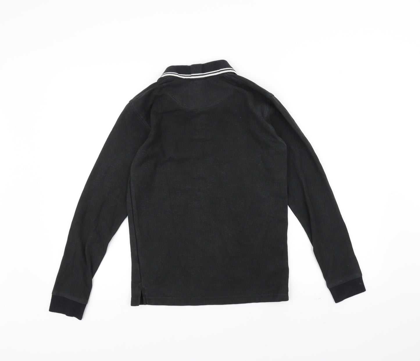 Preworn Boys Black   Basic T-Shirt Size M