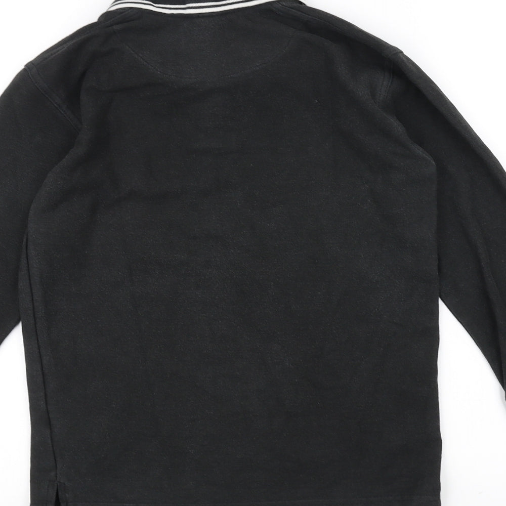 Preworn Boys Black   Basic T-Shirt Size M