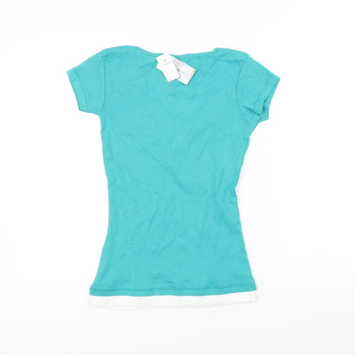 Atmosphere Womens Green   Basic T-Shirt Size 10