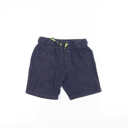 George Boys Blue   Sweat Shorts Size 4-5 Years