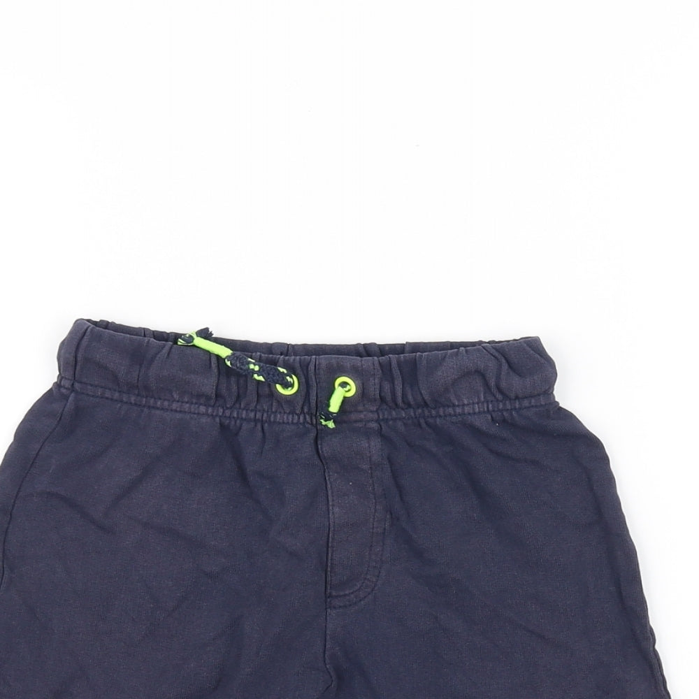 George Boys Blue   Sweat Shorts Size 4-5 Years