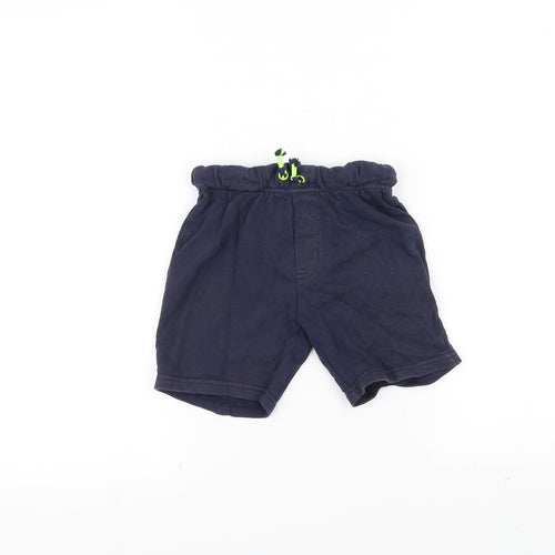 George Boys Blue   Sweat Shorts Size 4-5 Years
