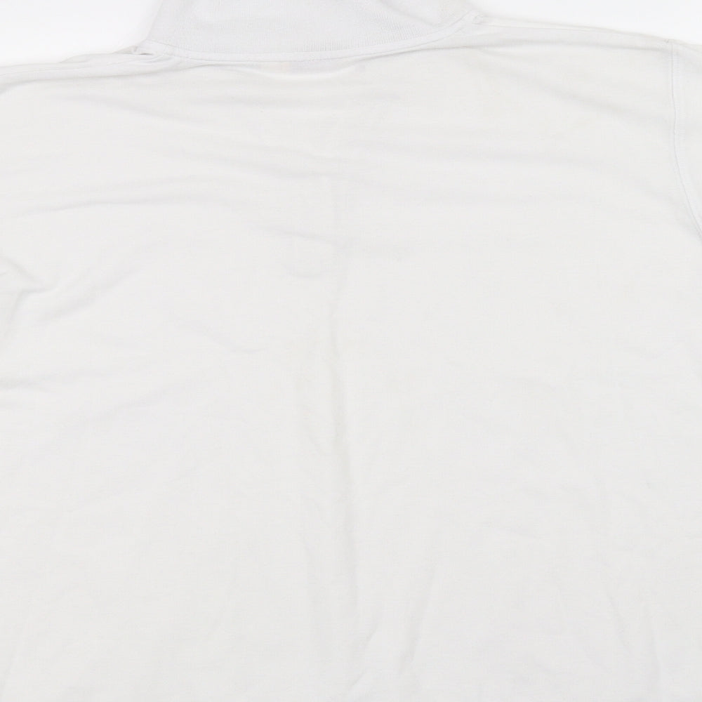 Bonmarché Womens White   Basic Polo Size L
