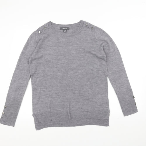 Primark Womens Grey   Pullover Jumper Size S