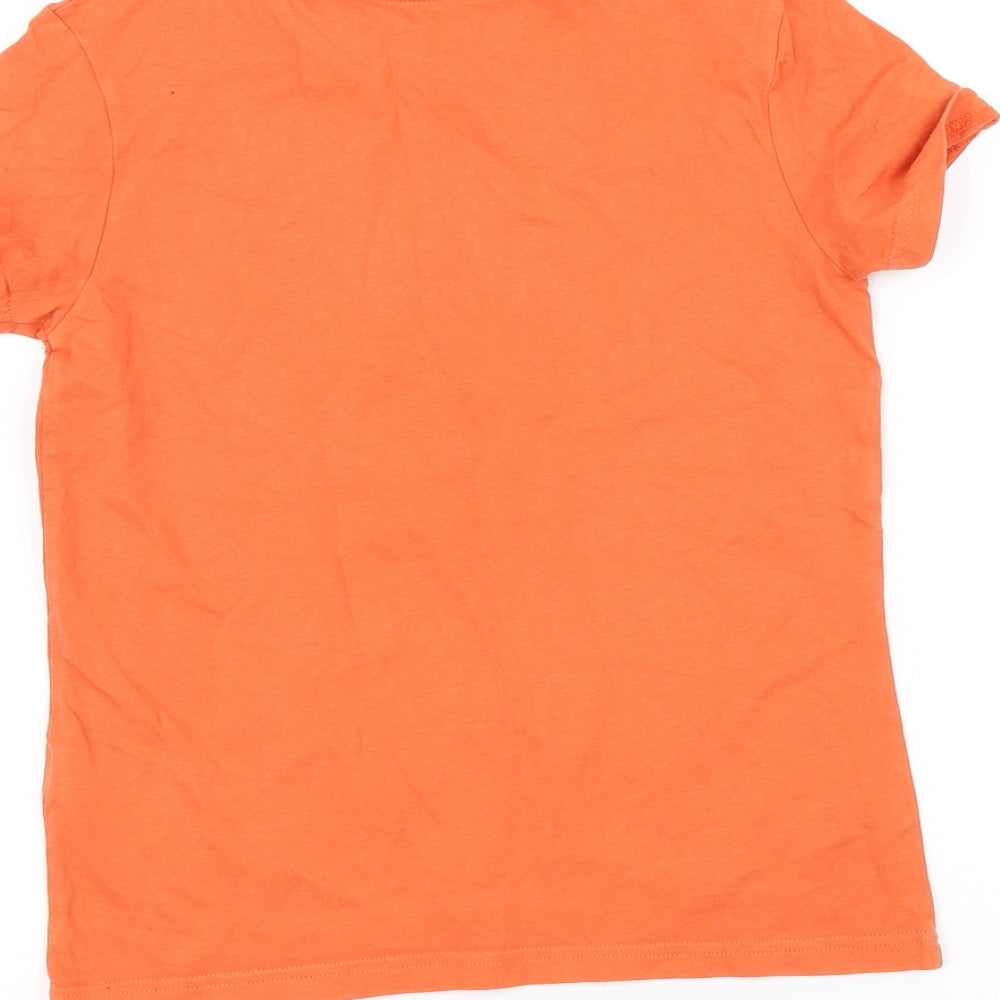 Marks and Spencer Boys Orange   Basic T-Shirt Size 9-10 Years