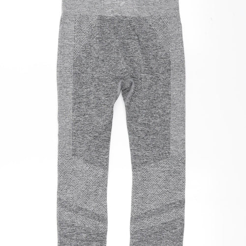Workout Womens Grey   Jogger Leggings Size 10 L20 in - Cropped Leg