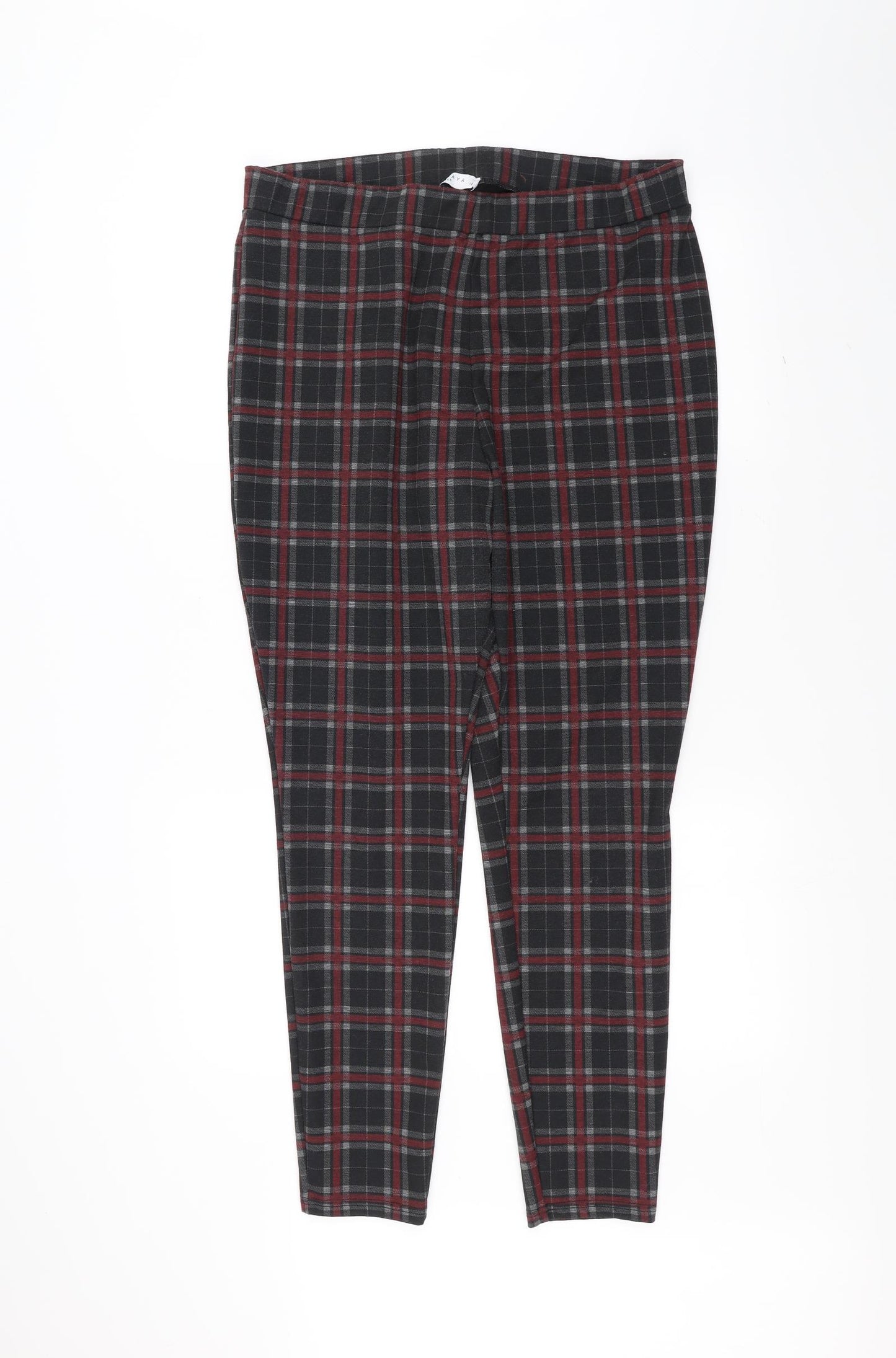 Papaya Womens Red   Trousers  Size 18 L28 in