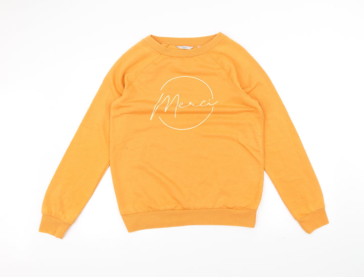 NEXT Womens Orange   Pullover Jumper Size S