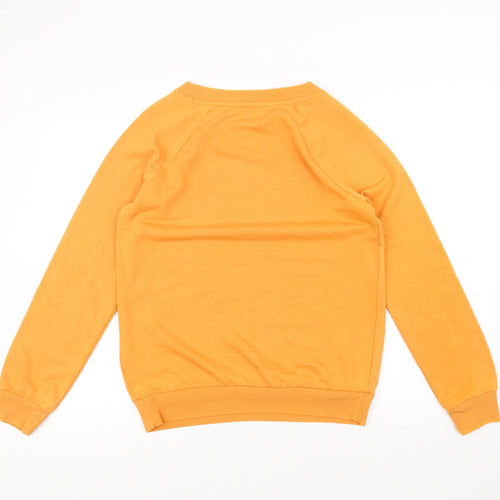 NEXT Womens Orange   Pullover Jumper Size S