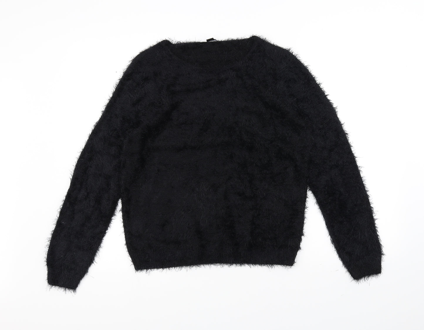 ESMARA Womens Black   Pullover Jumper Size S