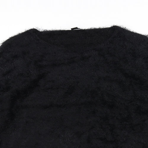 ESMARA Womens Black   Pullover Jumper Size S