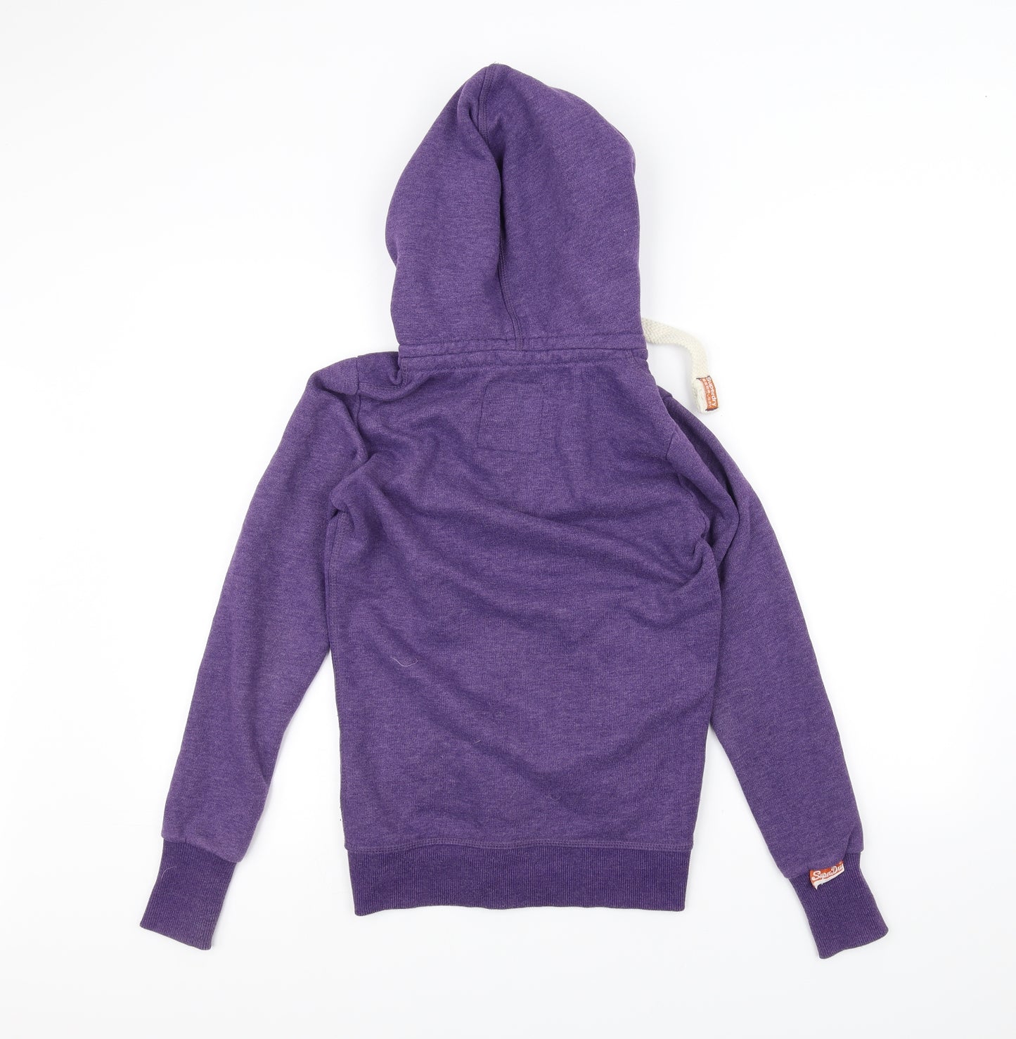Superdry Womens Purple   Full Zip Hoodie Size XS