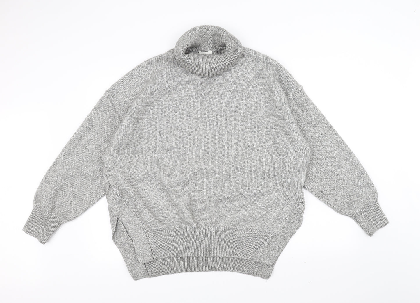 H&M Womens Grey   Pullover Jumper Size S