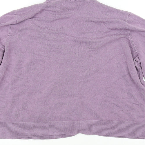 Papaya Womens Purple   Cardigan Jumper Size 20