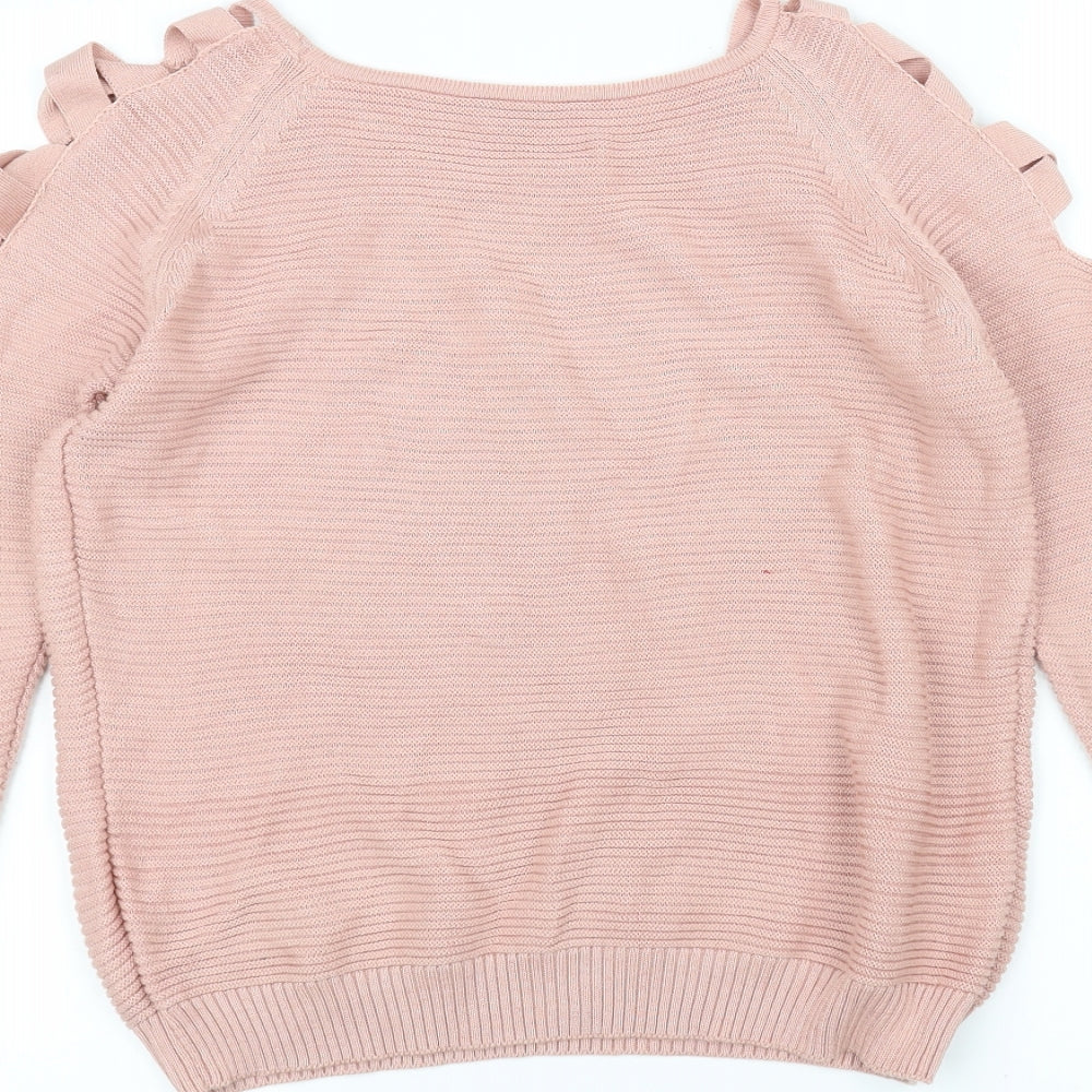 Select Womens Pink   Pullover Jumper Size 12