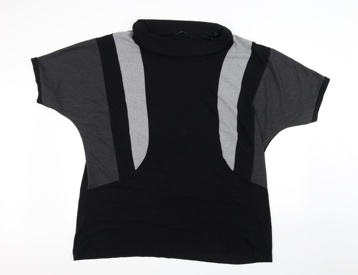 M&Co Womens Black   Pullover Jumper Size 28
