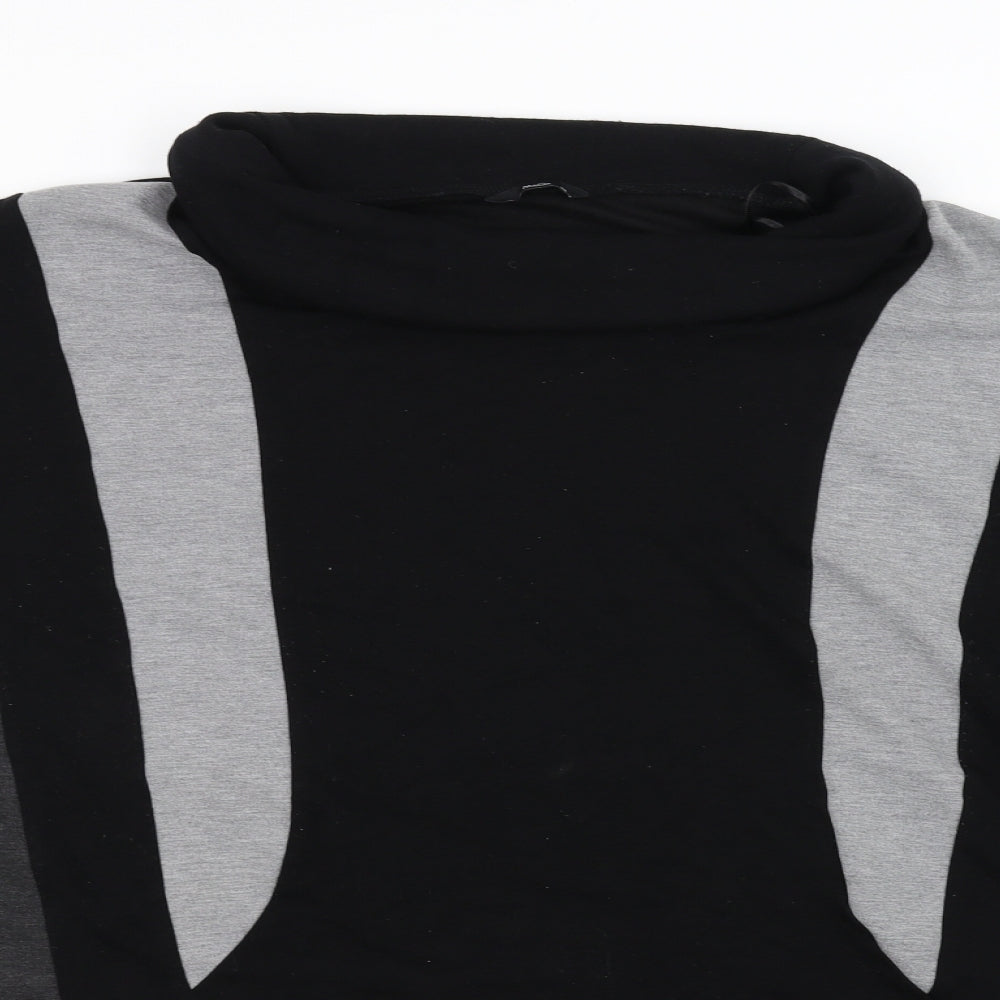 M&Co Womens Black   Pullover Jumper Size 28