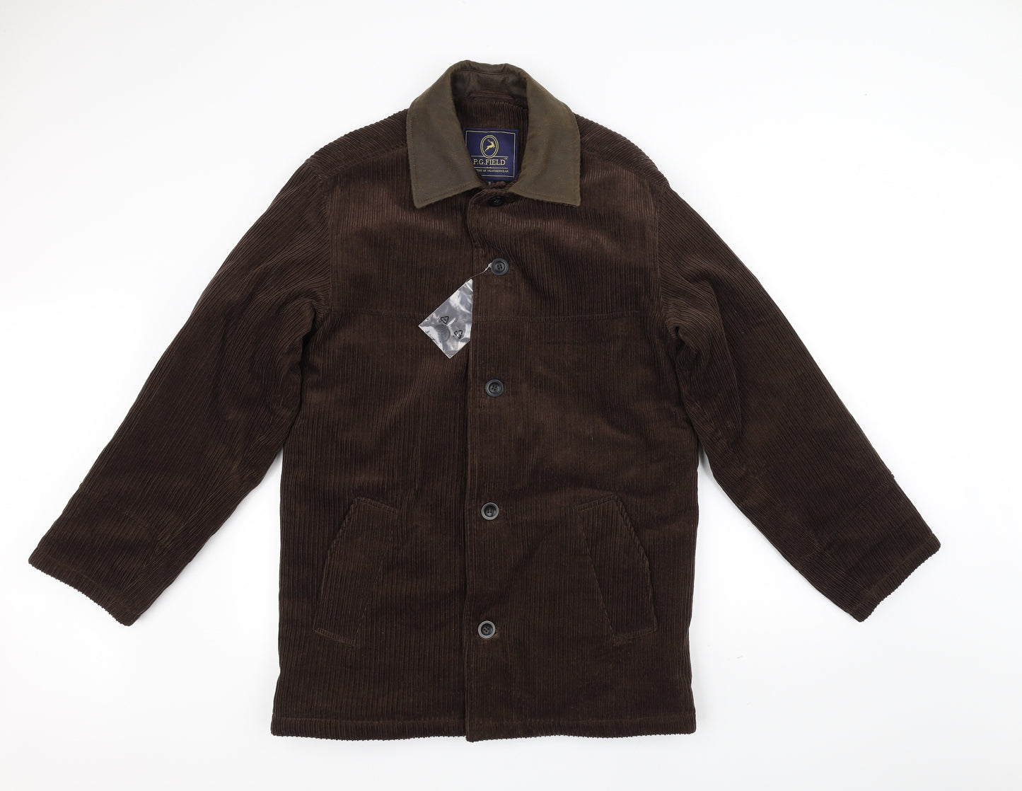 P.g.field Mens Brown   Jacket  Size S