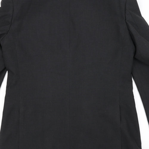 DEBINHAMS Mens Black   Jacket Suit Jacket Size 38