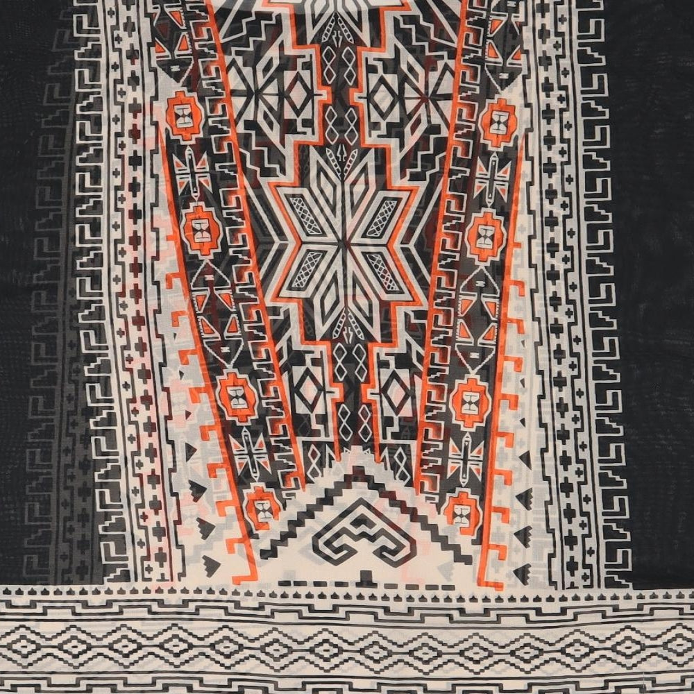 Simply Be Womens Black Geometric  Basic Blouse Size 12