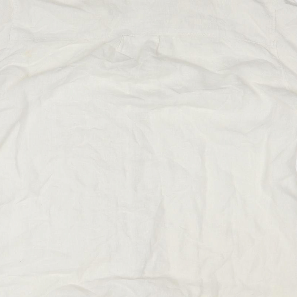 George Womens White   Basic Button-Up Size 18