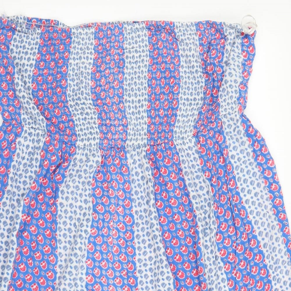 Dorothy Perkins Womens Blue Polka Dot  A-Line  Size 18