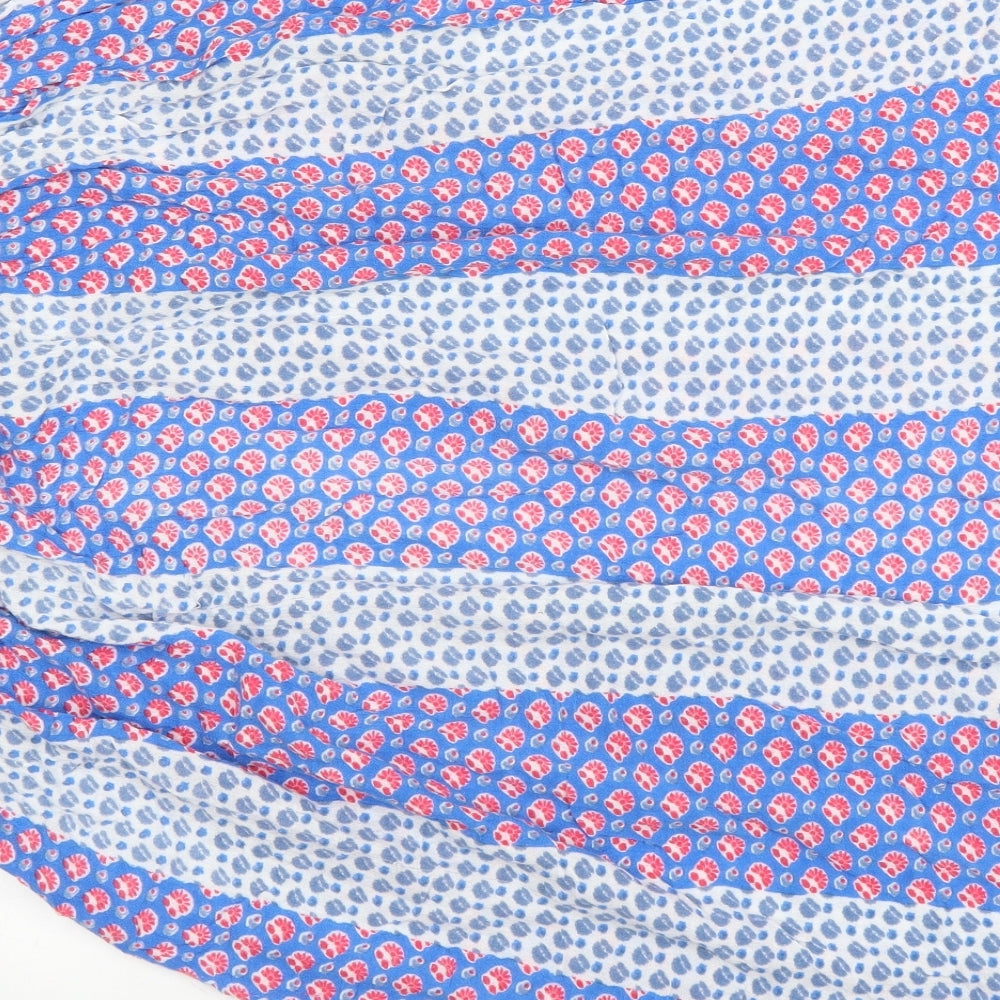 Dorothy Perkins Womens Blue Polka Dot  A-Line  Size 18