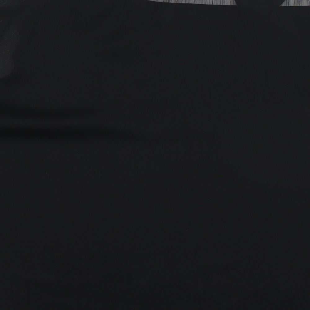 Topshop Womens Black   Basic Blouse Size 16