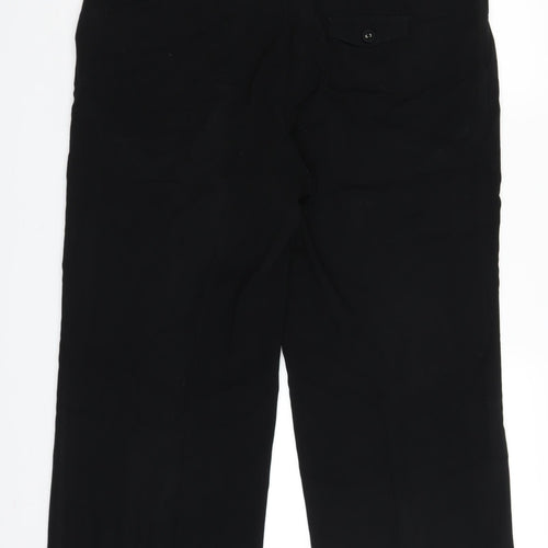 Monsoon Womens Black   Trousers  Size 16 L24 in
