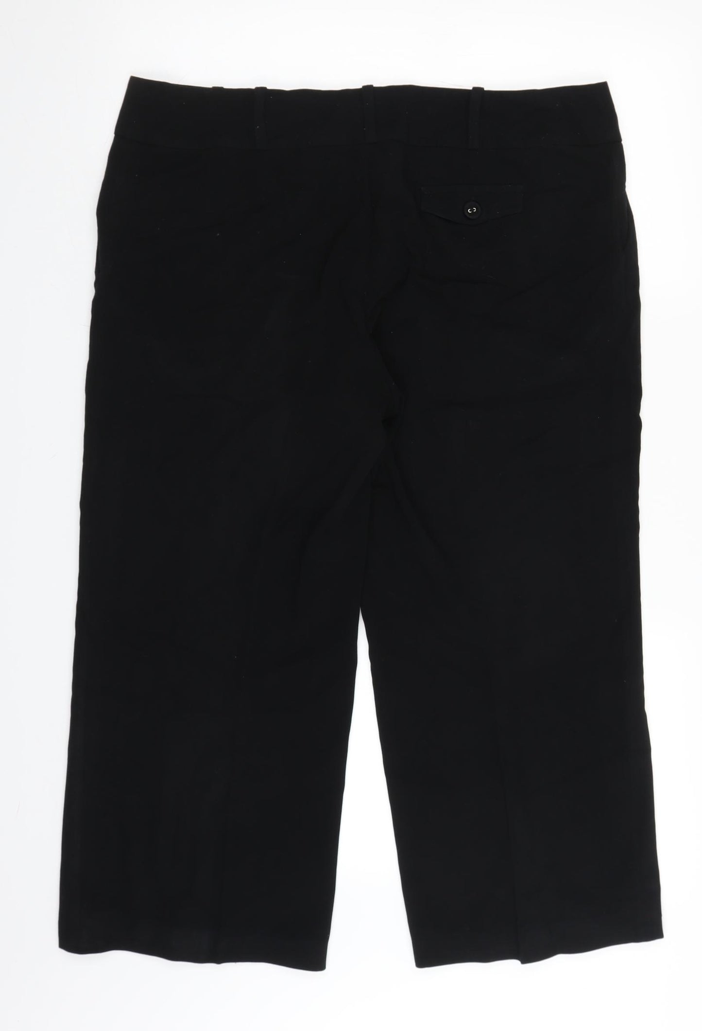 Monsoon Womens Black   Trousers  Size 16 L24 in