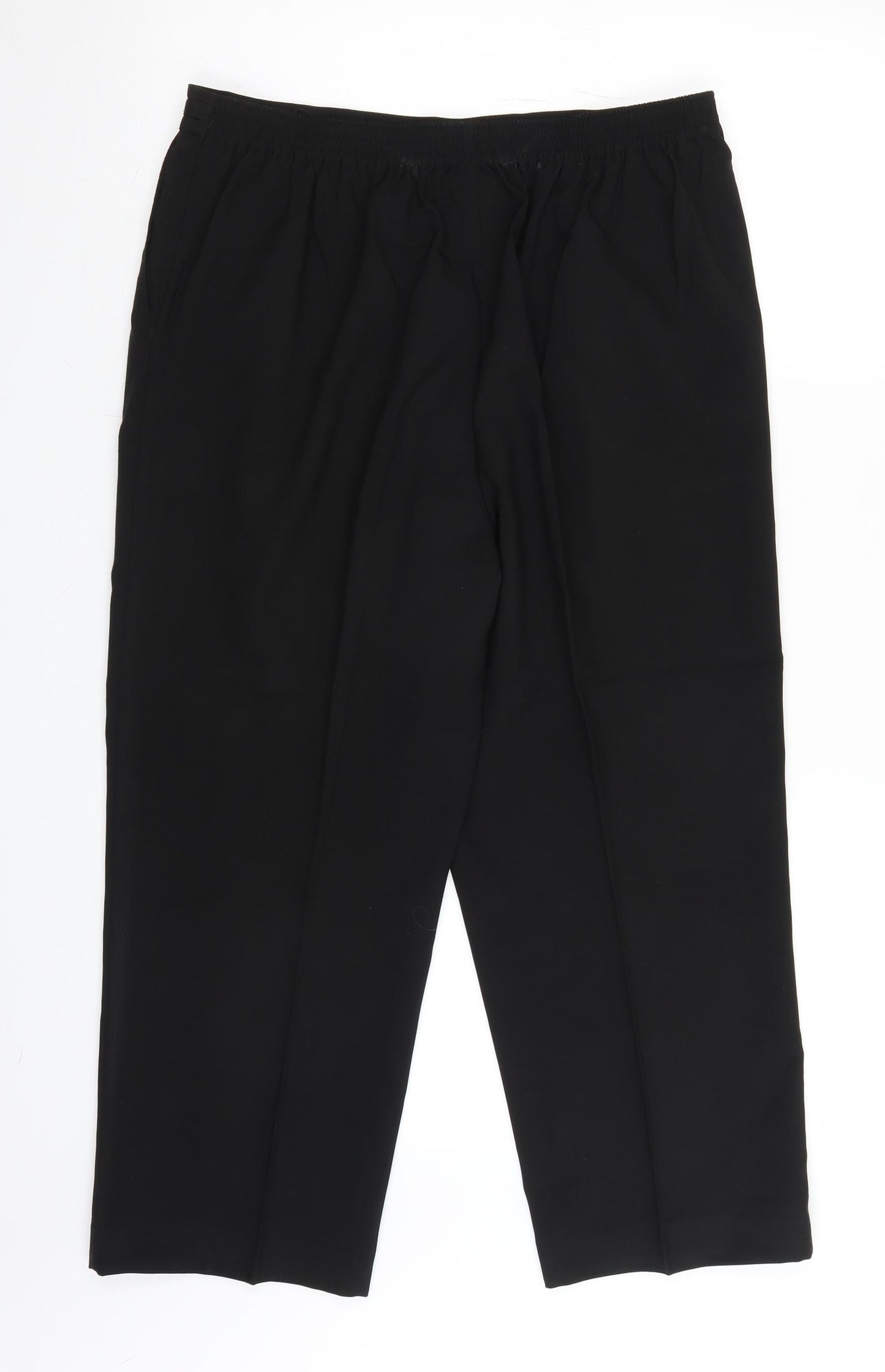 BHS Womens Black   Trousers  Size 14 L23 in